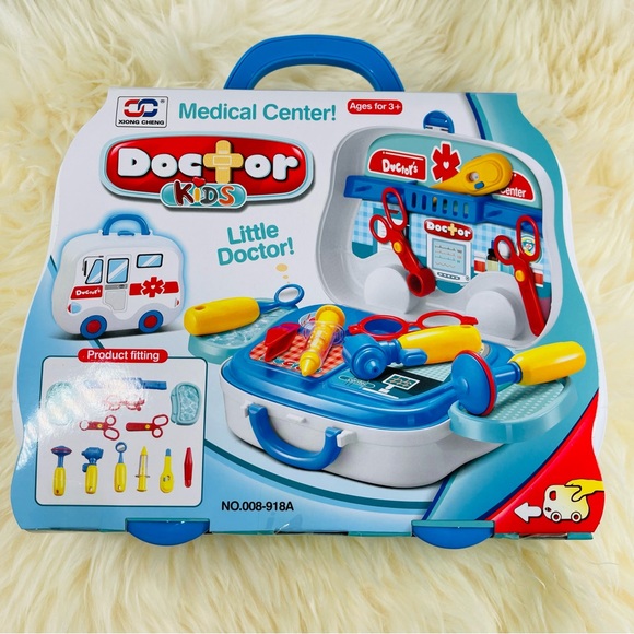 New 15Pieces Doctor Kids toy Set for 3+ /Little Doctor Medical Center - Picture 3 of 9
